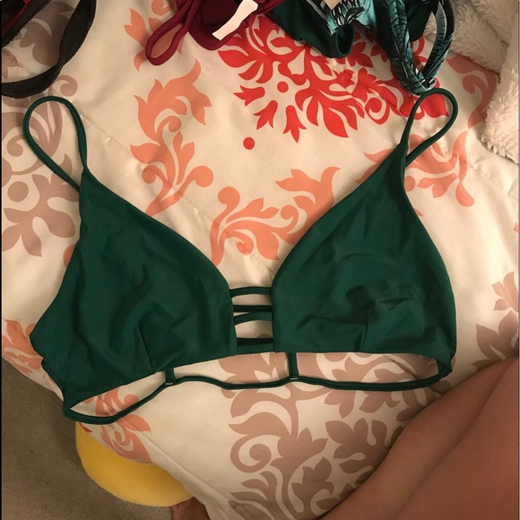 Zaful Other - Dark green bikini top!